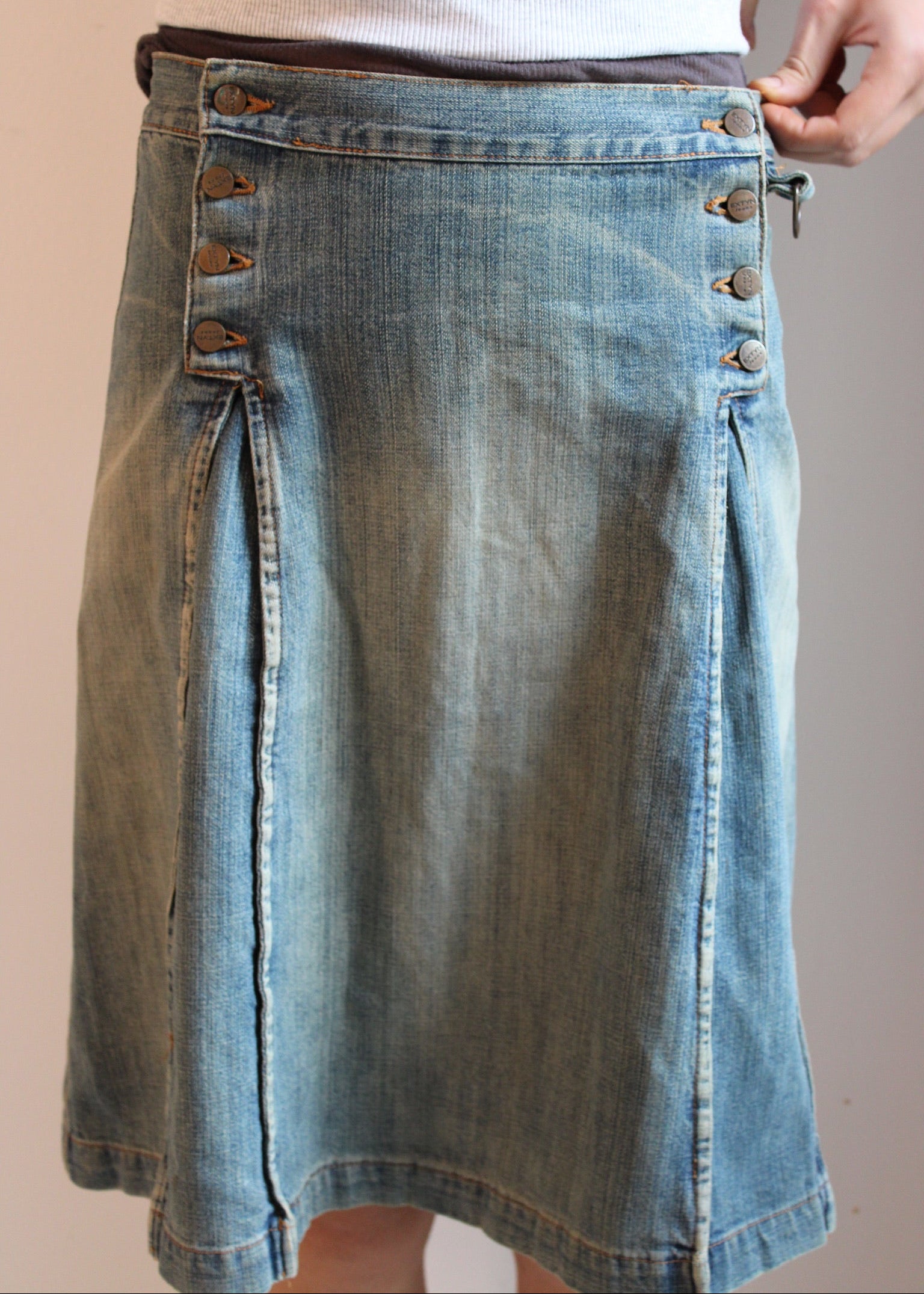 Denim skirt
