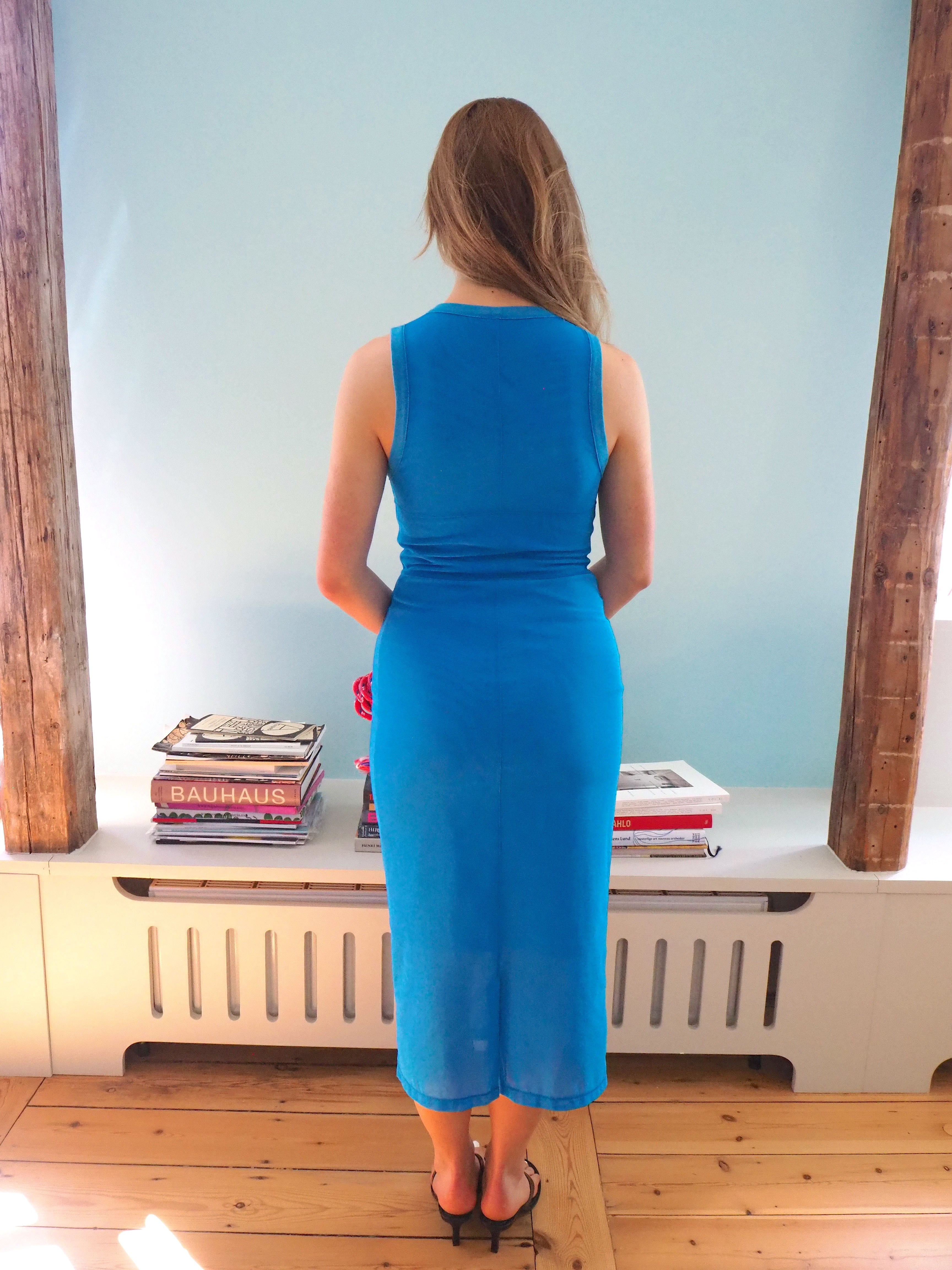 turquiose dress